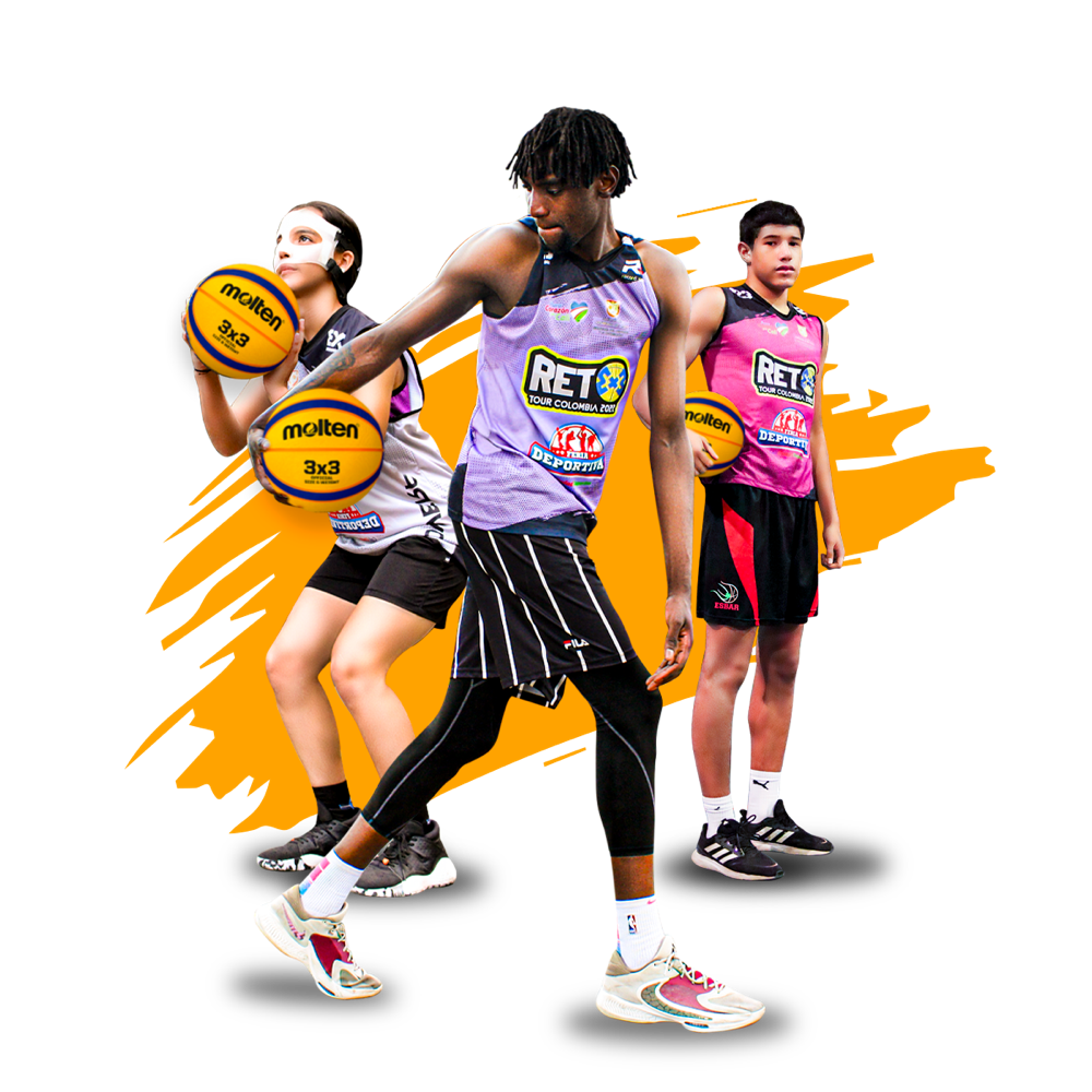 Adrián, Sebastián y Katherin — 3x3 Colombia